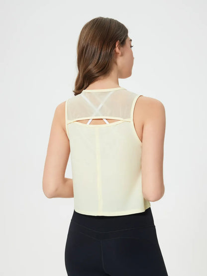 JupiterGear Round-Neck Cropped Tank Jupiter Gear Home