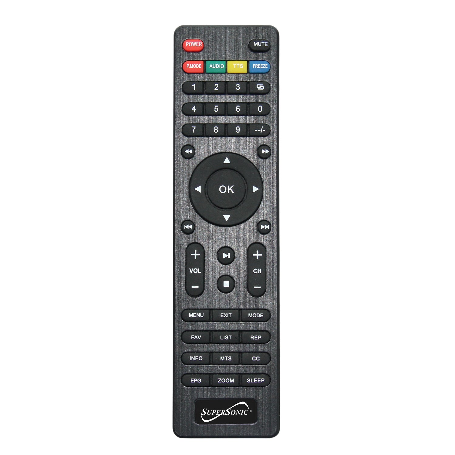Supersonic Portable 16" 12 Volt Digital LED TV with USB, SD, and HDMI Input, Built-in Rechargeable Lithium Ion Battery and FM Radio (SC-2816) Jupiter Gear Home