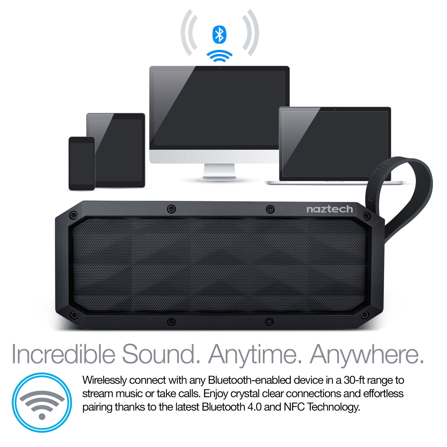 Naztech SoundBrick Wireless Speaker Jupiter Gear Home