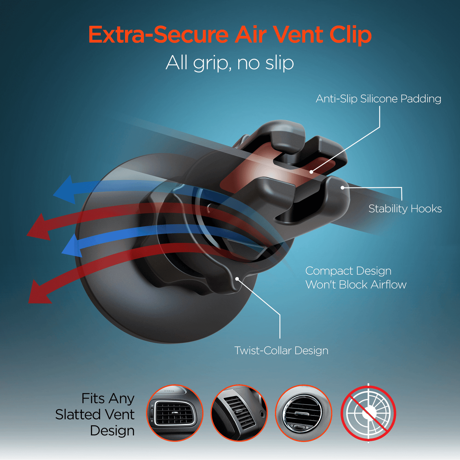 HyperGear MagSafe Vent Mount Jupiter Gear Home