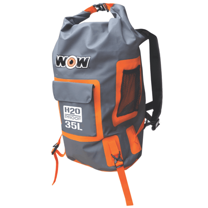 WOW Watersports H2O Proof Dry Backpack 35 Liter Orange Jupiter Gear Home