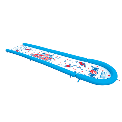 WOW Watersports 25 Ft Mega Backyard Slide w Splash Pool and High Side Walls Jupiter Gear Home