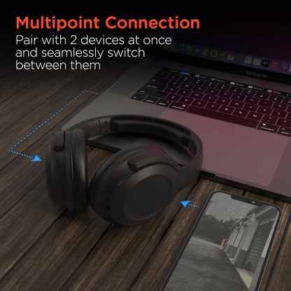 HyperGear Stealth2 ANC Wireless Headphones Jupiter Gear Home