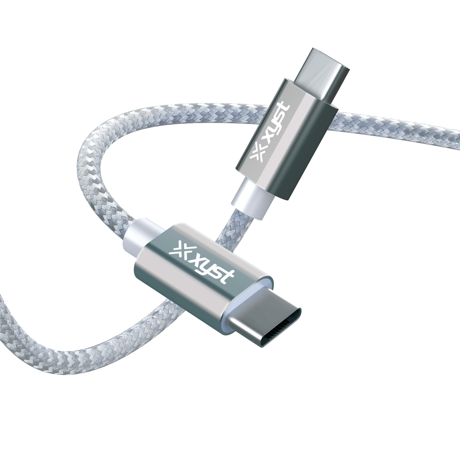 Xyst Braided USB-C to USB-C Charge and Sync Cable 10Ft Jupiter Gear Home