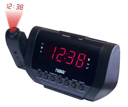Naxa Projection Dual Alarm Clock (NRC-173) Jupiter Gear Home