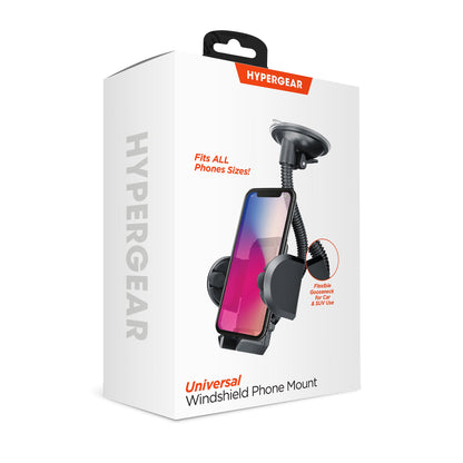 HyperGear Universal Windshield Phone Mount Black (14369-HYP) Jupiter Gear Home