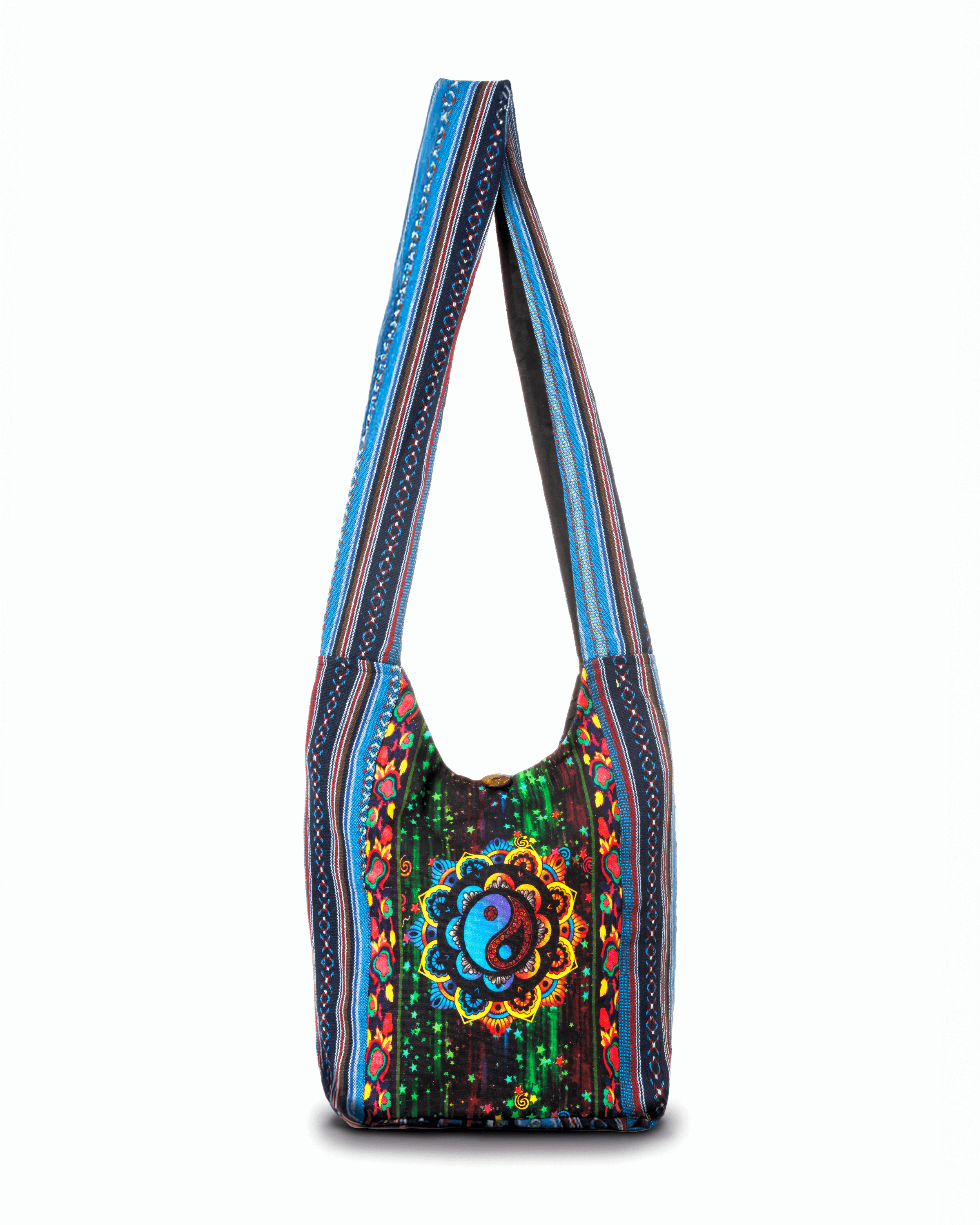 Kathmandu Collection Yin Yang Print Hobo Bag Jupiter Gear Home