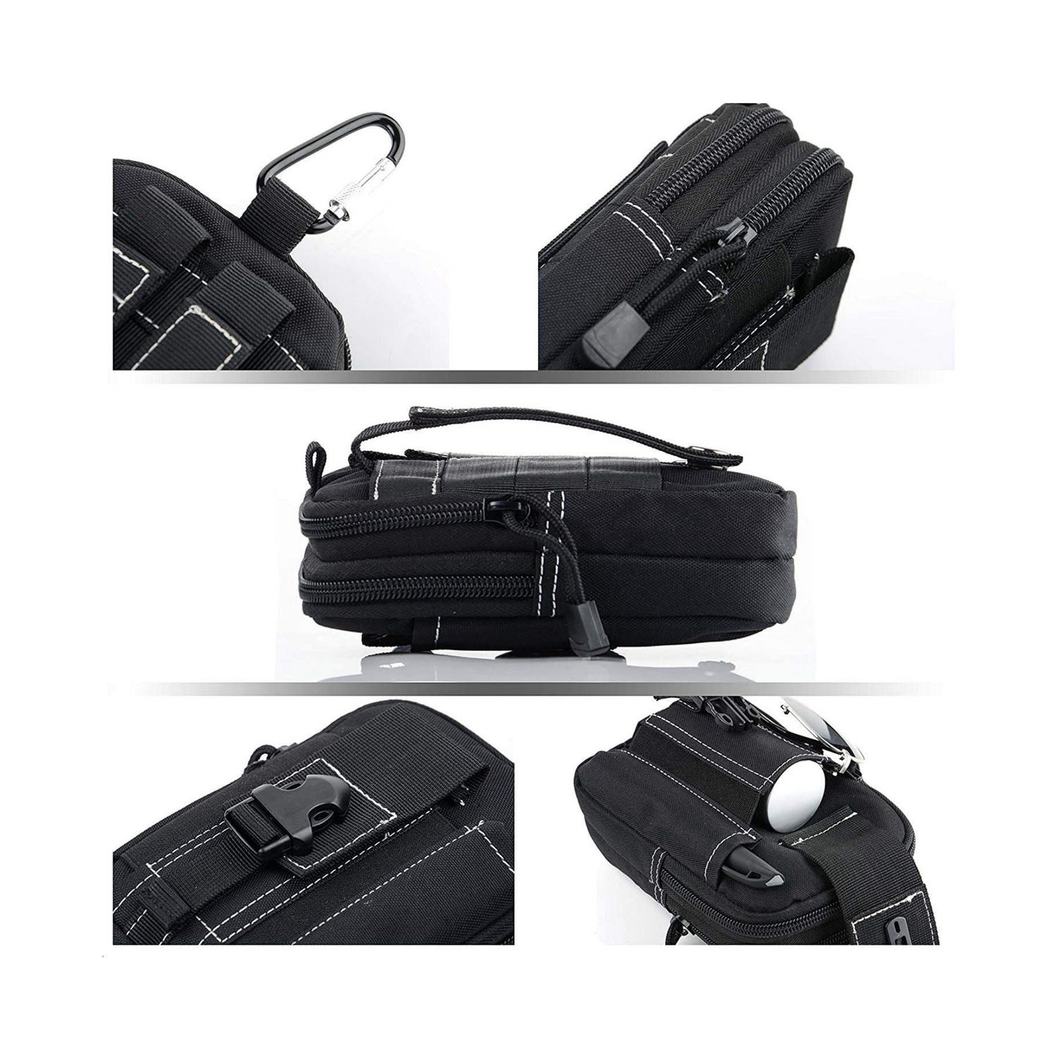JupiterGear Tactical MOLLE Military Pouch Waist Bag for Hiking, Running and Outdoor Activities Jupiter Gear Home