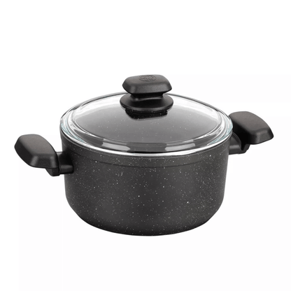 Korkmaz Ornella Aluminum 8L Non-Stick Casserole Dish with Lid Jupiter Gear Home