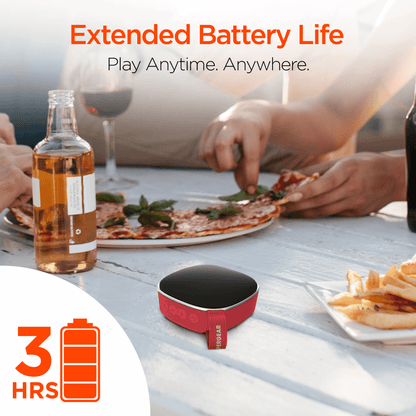 HyperGear Fabrix Mini Wireless Speaker - Red Jupiter Gear Home