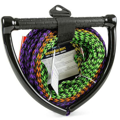 WOW Watersports 75ft 5-Section Pre-Stretched Water Ski Rope Jupiter Gear Home