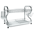 Better Chef 16" 2-Level Chrome-Plated R-Shaped Dish Rack Jupiter Gear Home