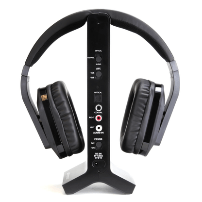 Emerson 2.4G Wireless TV Headset with High-Definition Audio and Charging Stand Jupiter Gear Home