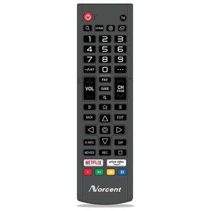 Norcent 24 Inch 720P LED HD Smart TV Wall-Mountable with Surround Sound Jupiter Gear Home