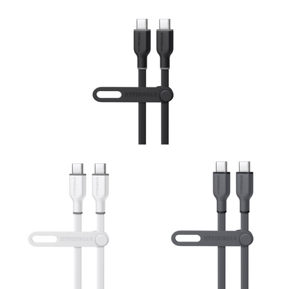 HyperGear Flexi PRO USB-C to USB-C Cable 15ft Jupiter Gear Home