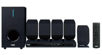 Naxa 5.1 Channel High-Powered Home Theater DVD &amp; Karaoke Speaker System (ND-864) Jupiter Gear Home