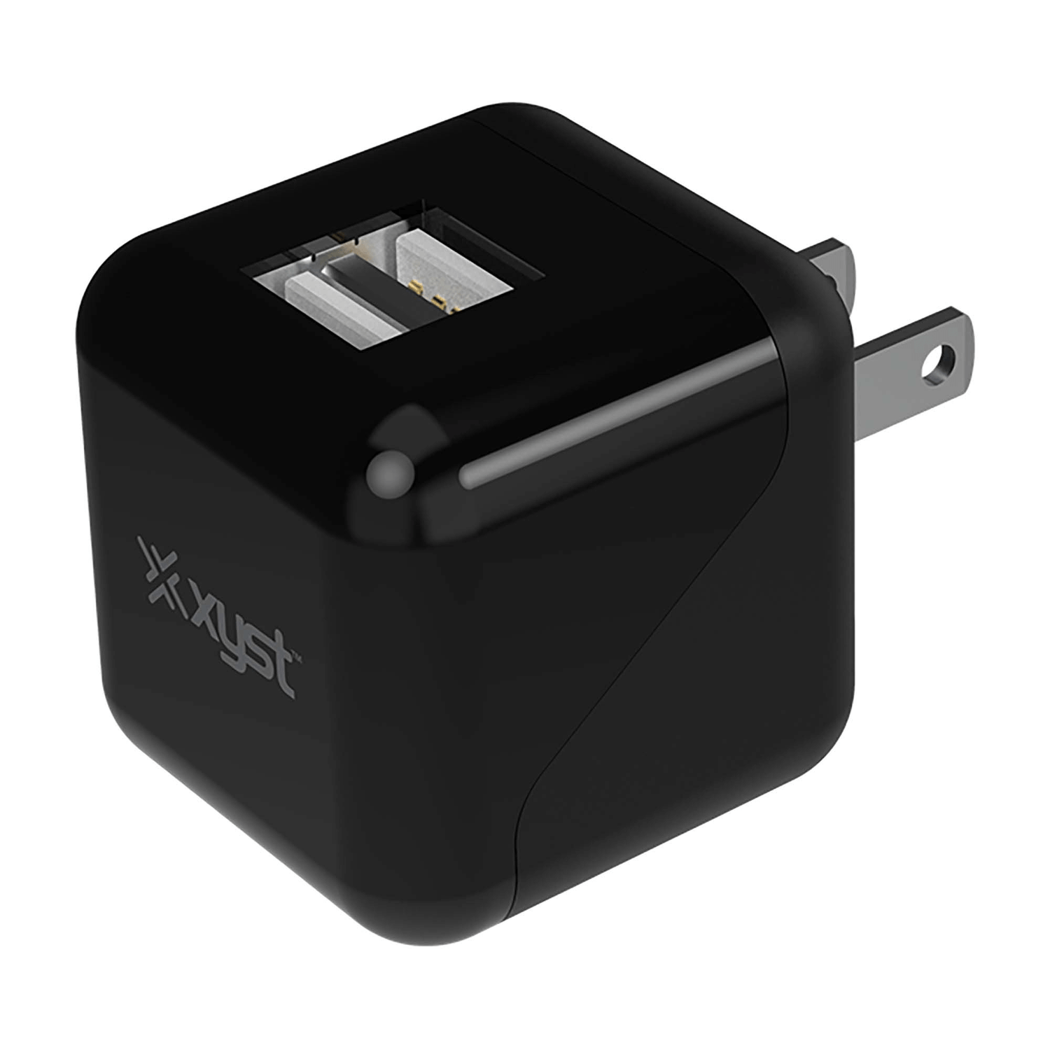 Xyst 2.4-Amp Dual USB Foldable Wall Charger Jupiter Gear Home