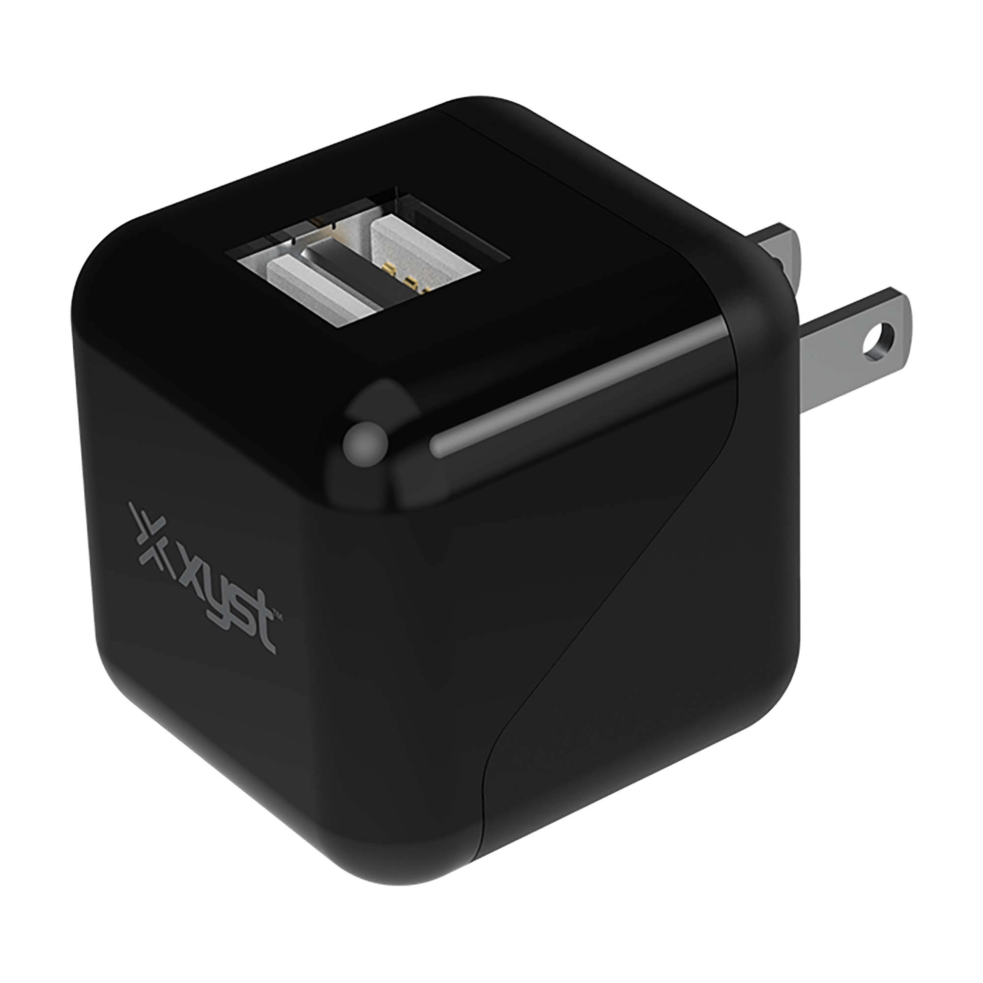 Xyst 2.4-Amp Dual USB Foldable Wall Charger Jupiter Gear Home