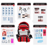 WSK Essential Survival Kit for Up To 2 People plus Backpack Jupiter Gear Home