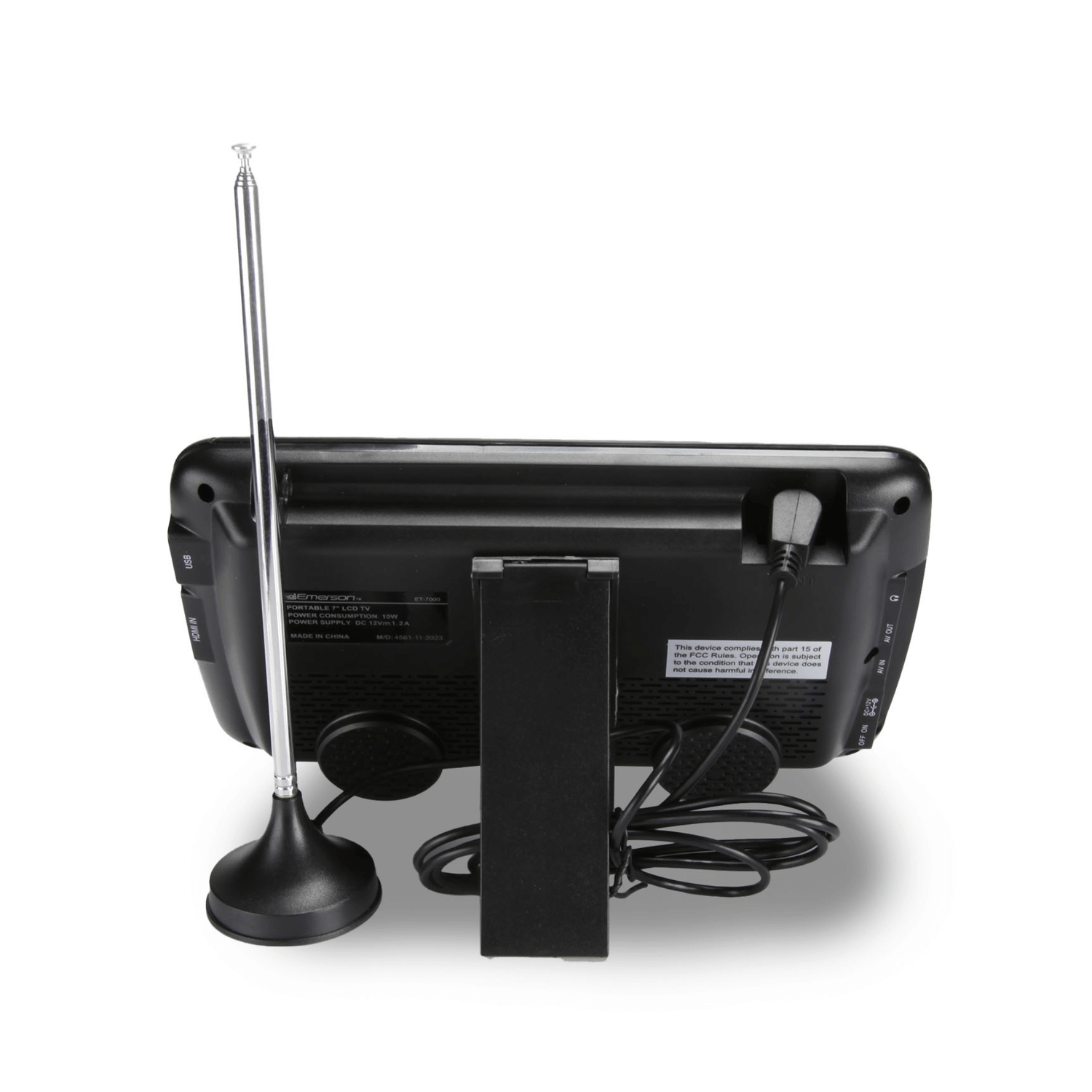 Emerson Portable 7" TV and Digital Multimedia Player - Refurbished Jupiter Gear Home