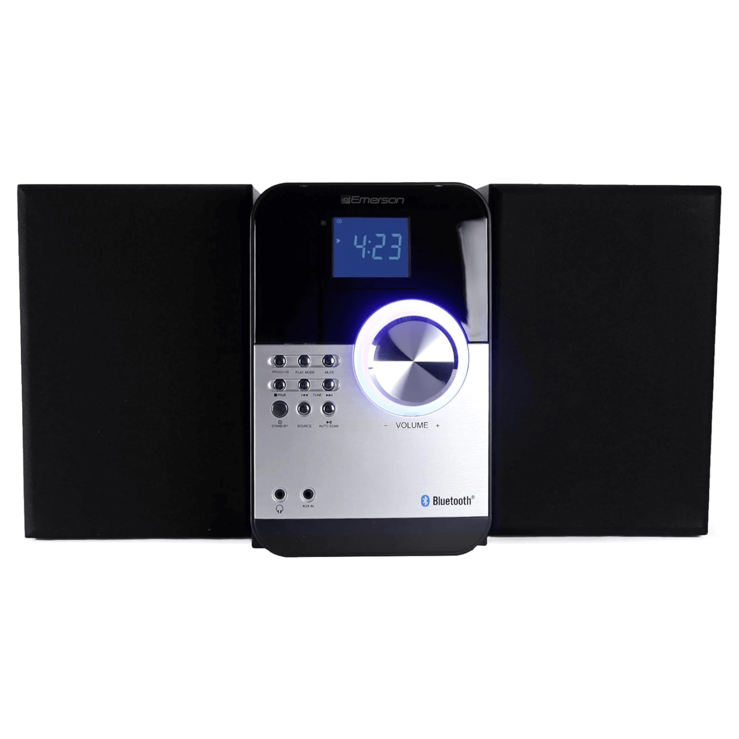 Emerson CD &amp; MP3 Bluetooth FM Radio Microsystem - Refurbished Jupiter Gear Home