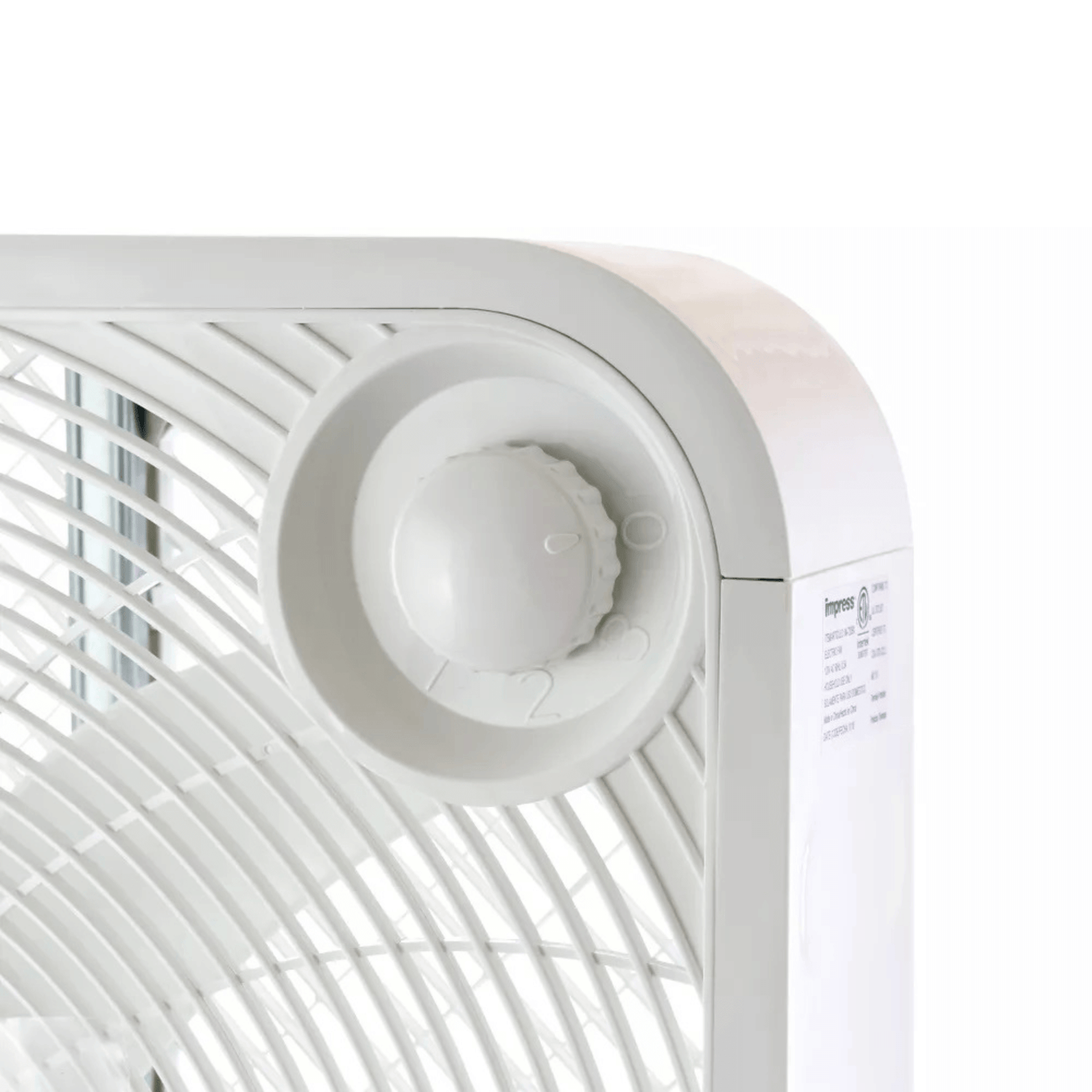 Impress 20-Inch 3-Speed 80-Watt Box Fan Jupiter Gear Home
