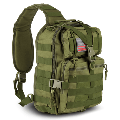 XGear Tactical 14L Range Sling Bag Backpack with Adjustable Strap Jupiter Gear Home