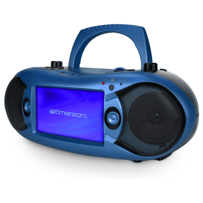 Emerson 7" Bluetooth DVD Boombox w AMFM Radio, Stereo Speakers &amp; Multi-Media Jupiter Gear Home