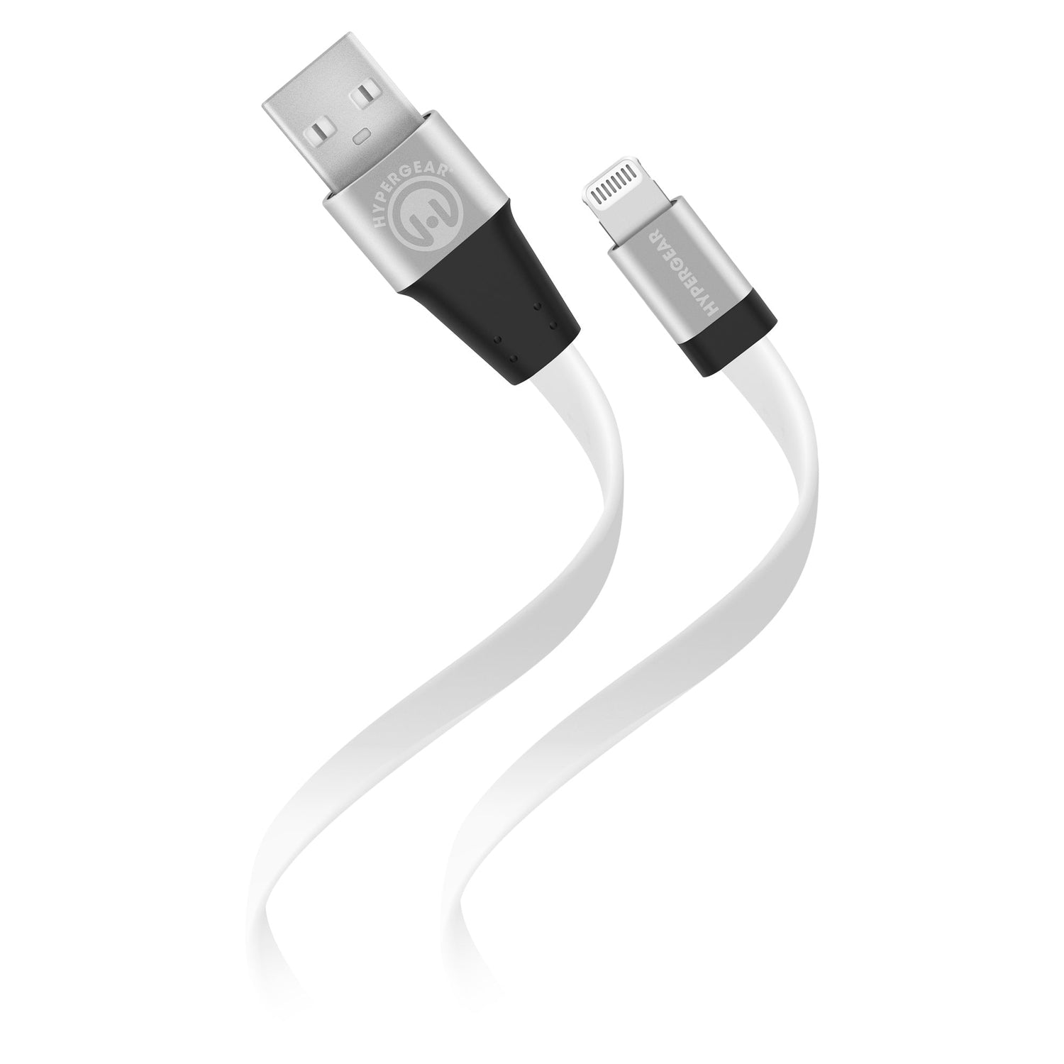 HyperGear Flexi USB to Lightning Flat Cable 6ft Jupiter Gear Home