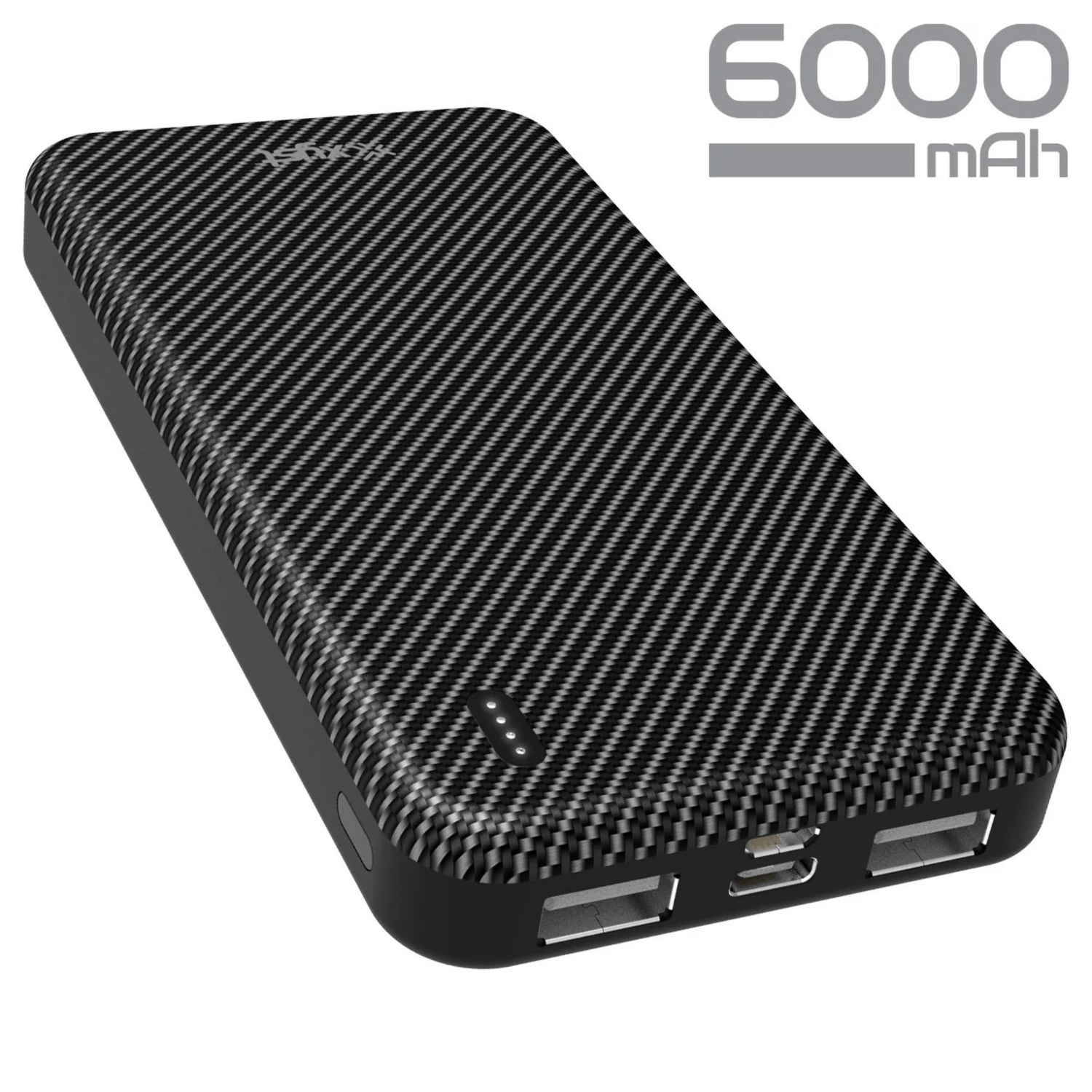 Xyst Slim 6000mAh Dual USB Power Bank Jupiter Gear Home