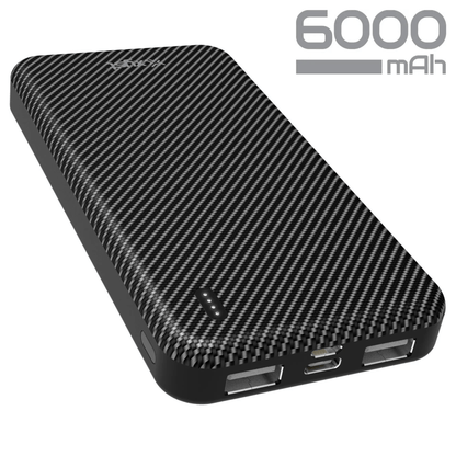 Xyst Slim 6000mAh Dual USB Power Bank Jupiter Gear Home