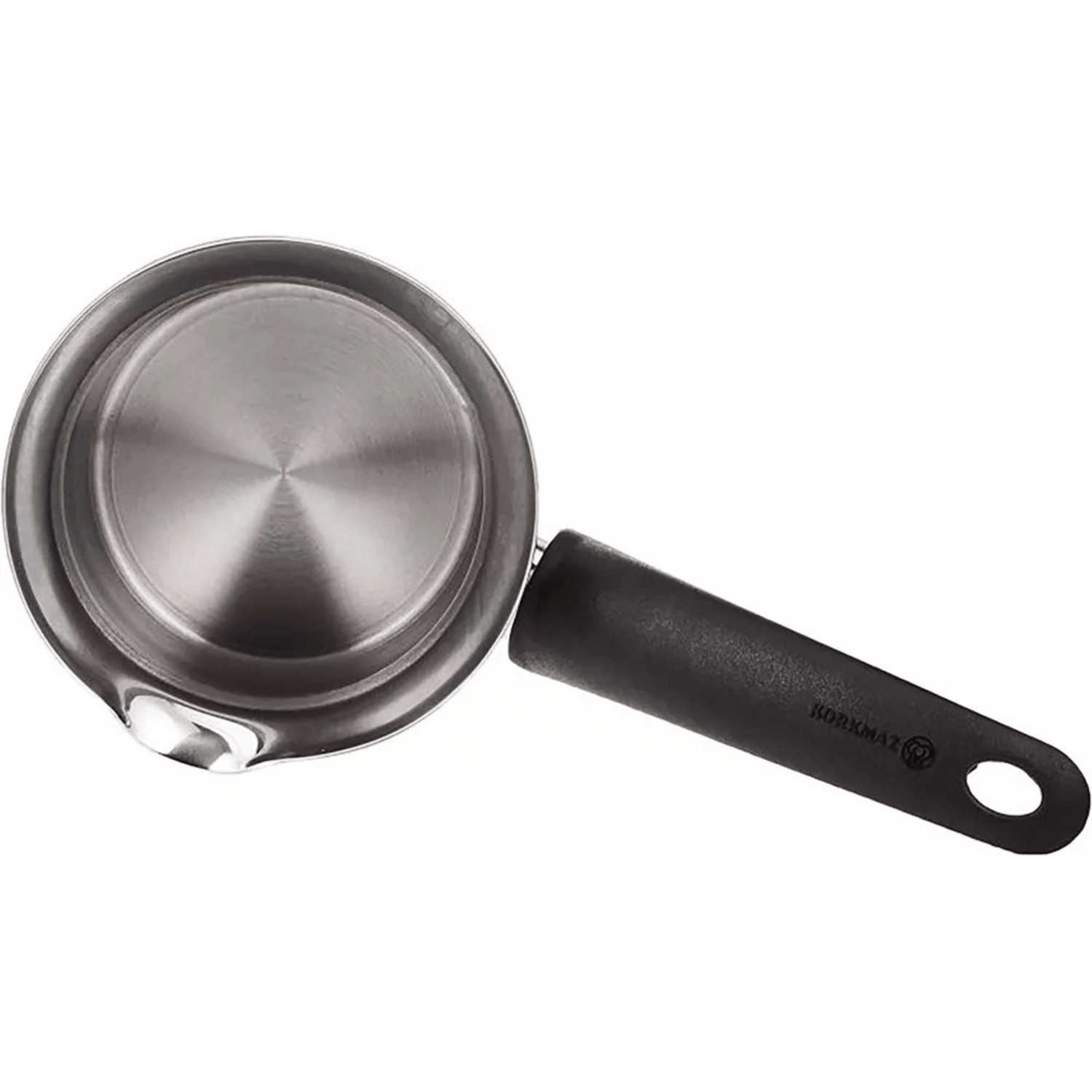 Korkmaz Orbit Stainless Steel 2-Cup Turkish Coffee Pot Jupiter Gear Home