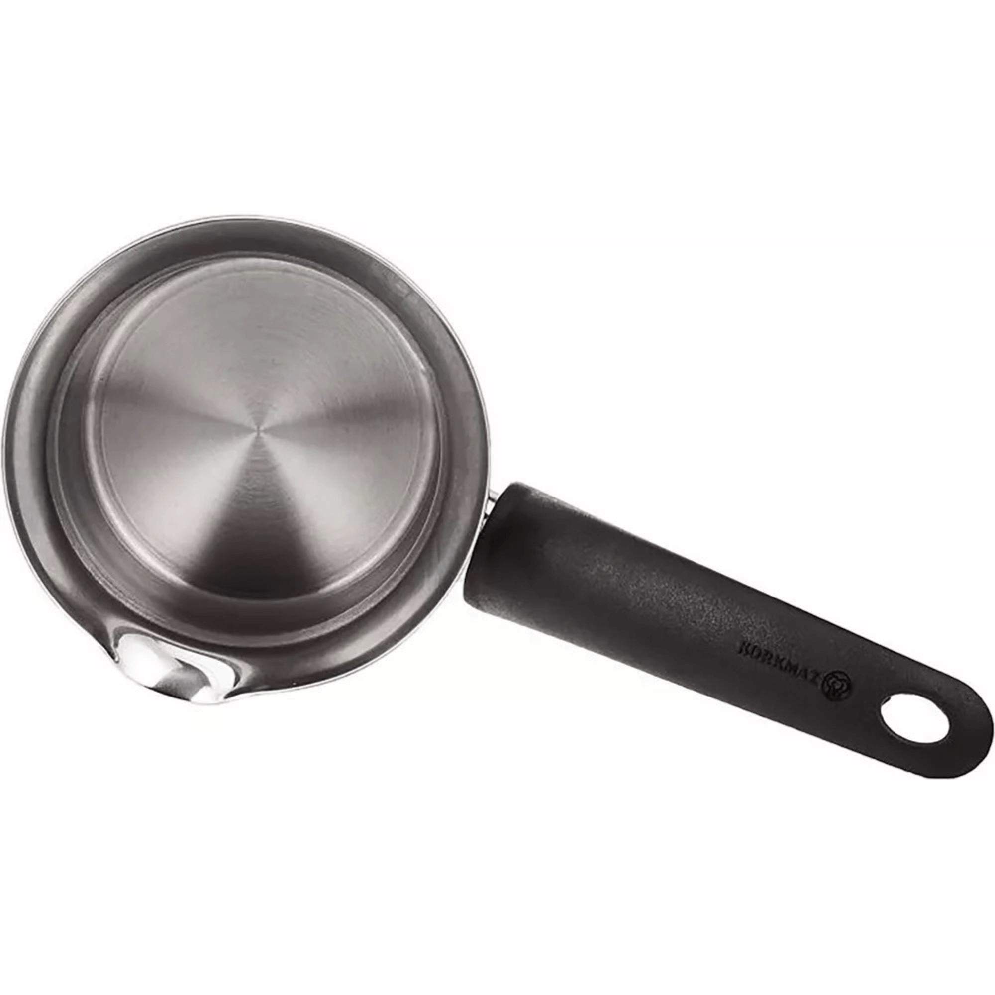 Korkmaz Orbit Stainless Steel 2-Cup Turkish Coffee Pot Jupiter Gear Home