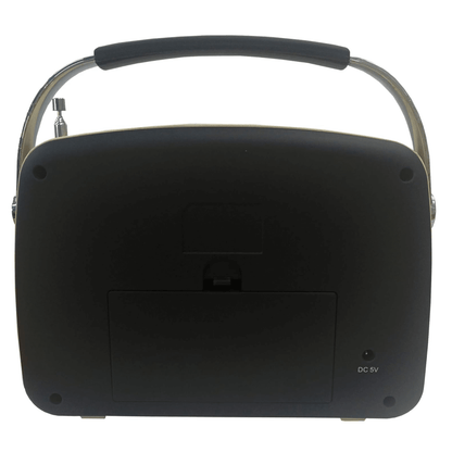 Supersonic Multi-Function Bluetooth Retro Speaker with Rechargeable Battery Jupiter Gear Home