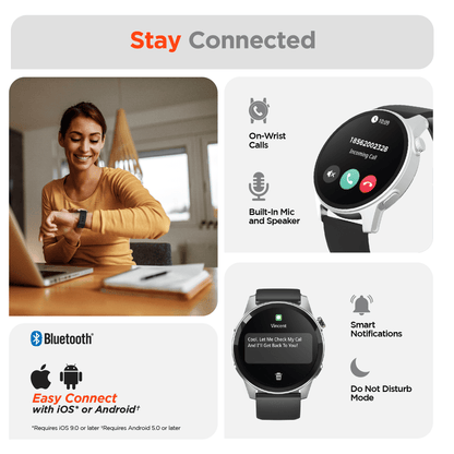 HyperGear SmartWatch + Fitness Tracker Jupiter Gear Home