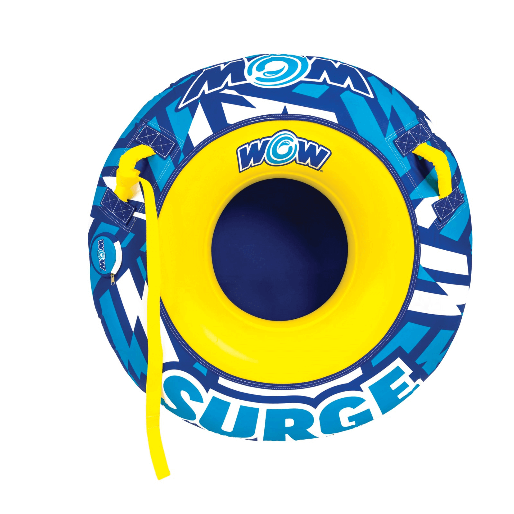 WOW Watersports Surge Tarpaulin-Bottom Snow Tube with Tow Leash Jupiter Gear Home