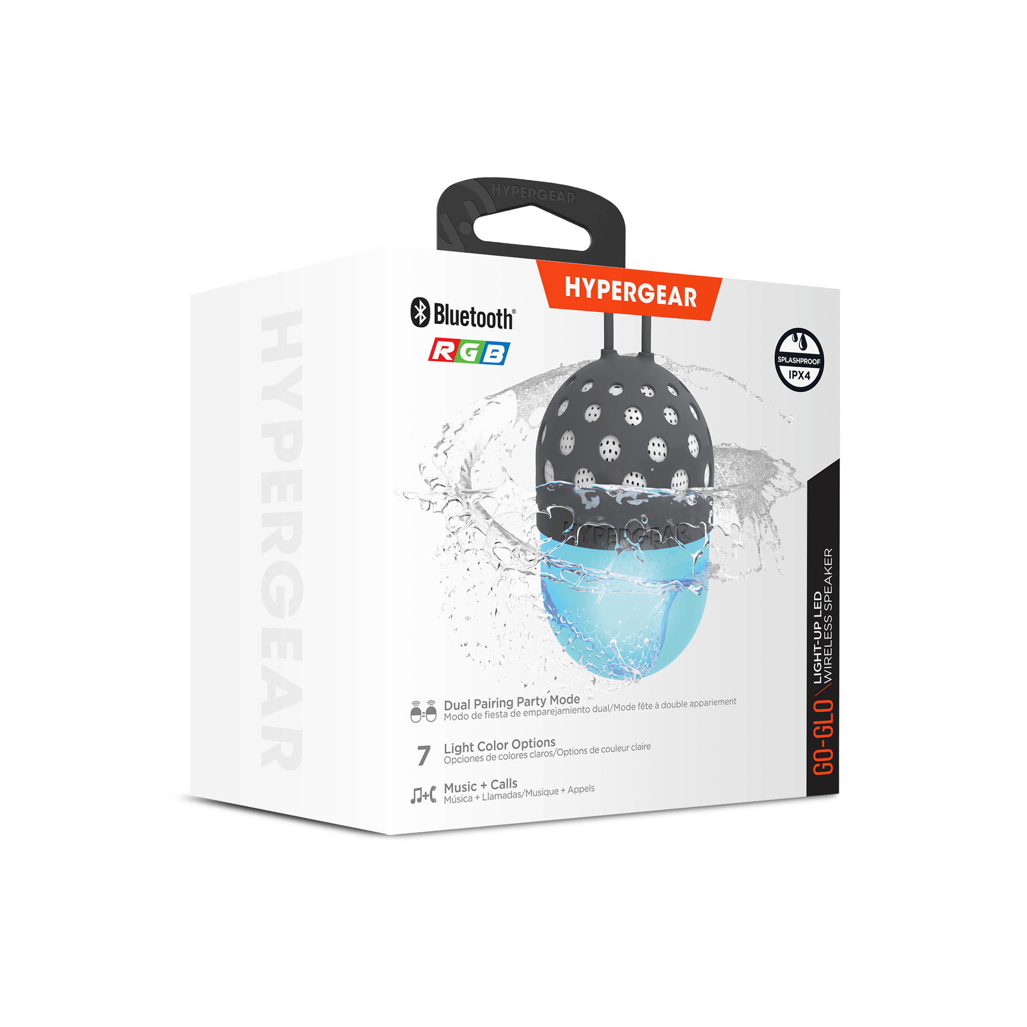 HyperGear Go-Glo Light-Up LED Wireless Speaker Jupiter Gear Home