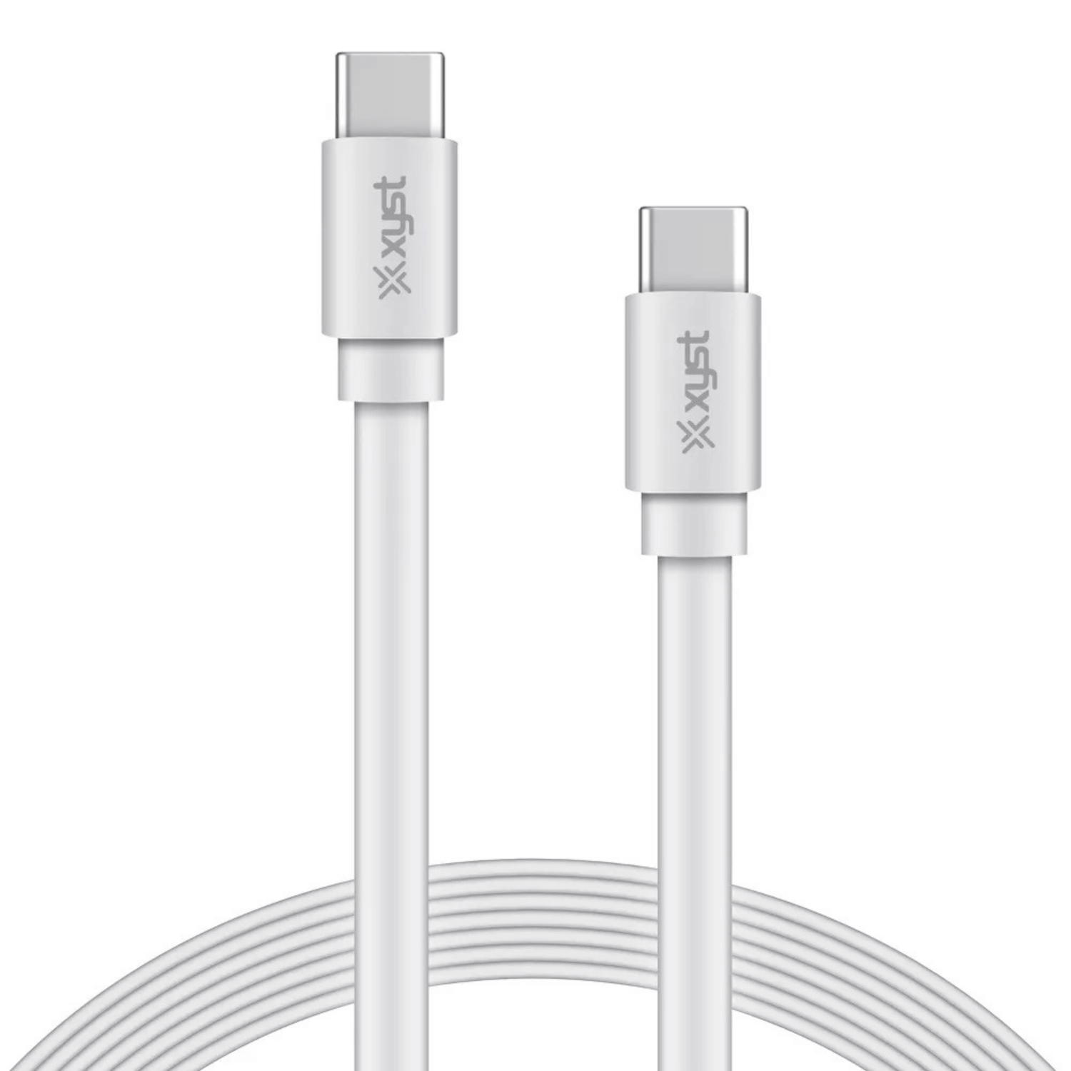 Xyst Flat USB-C to USB-C Charge and Sync Cable 4Ft Jupiter Gear Home