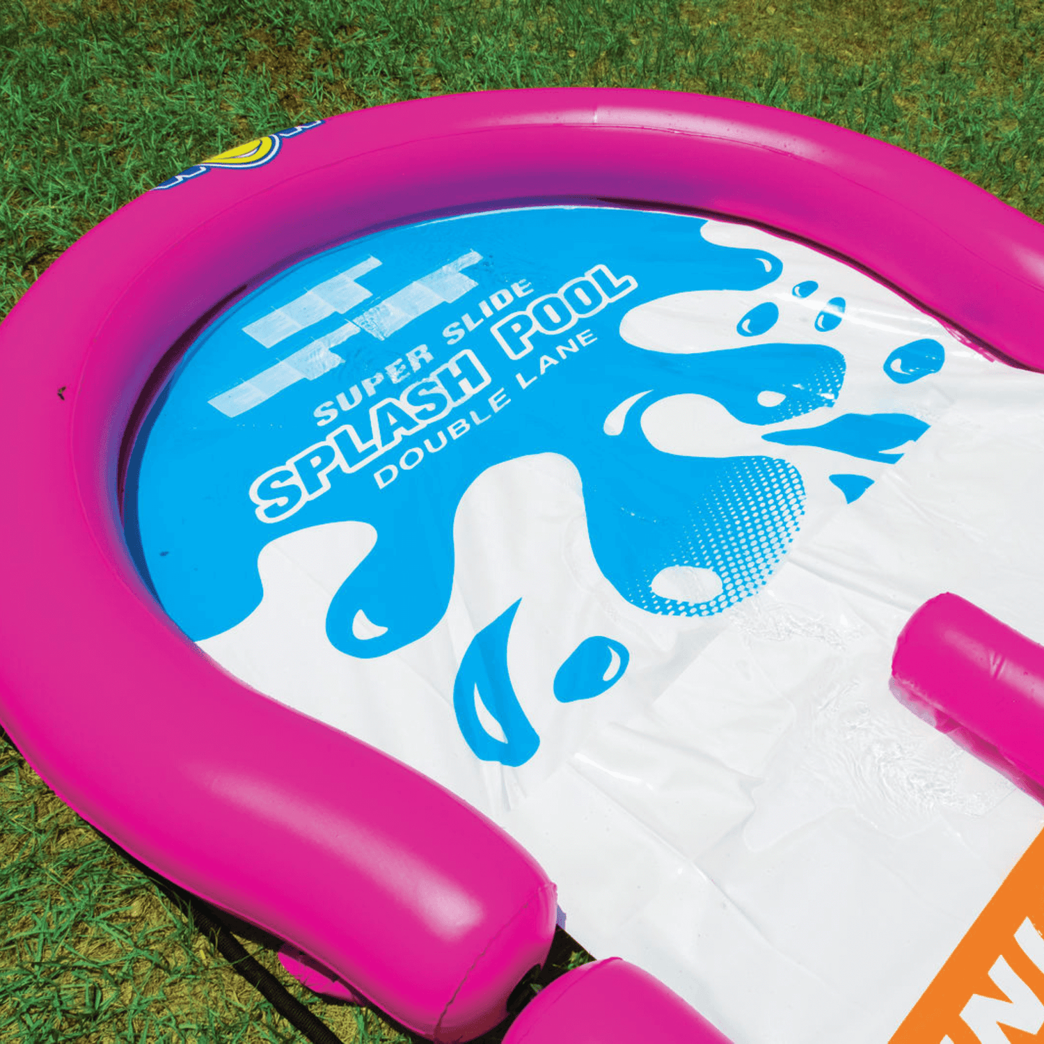 WOW Watersports Pool End for the Giant Backyard Double Lane Lawn Slide Jupiter Gear Home
