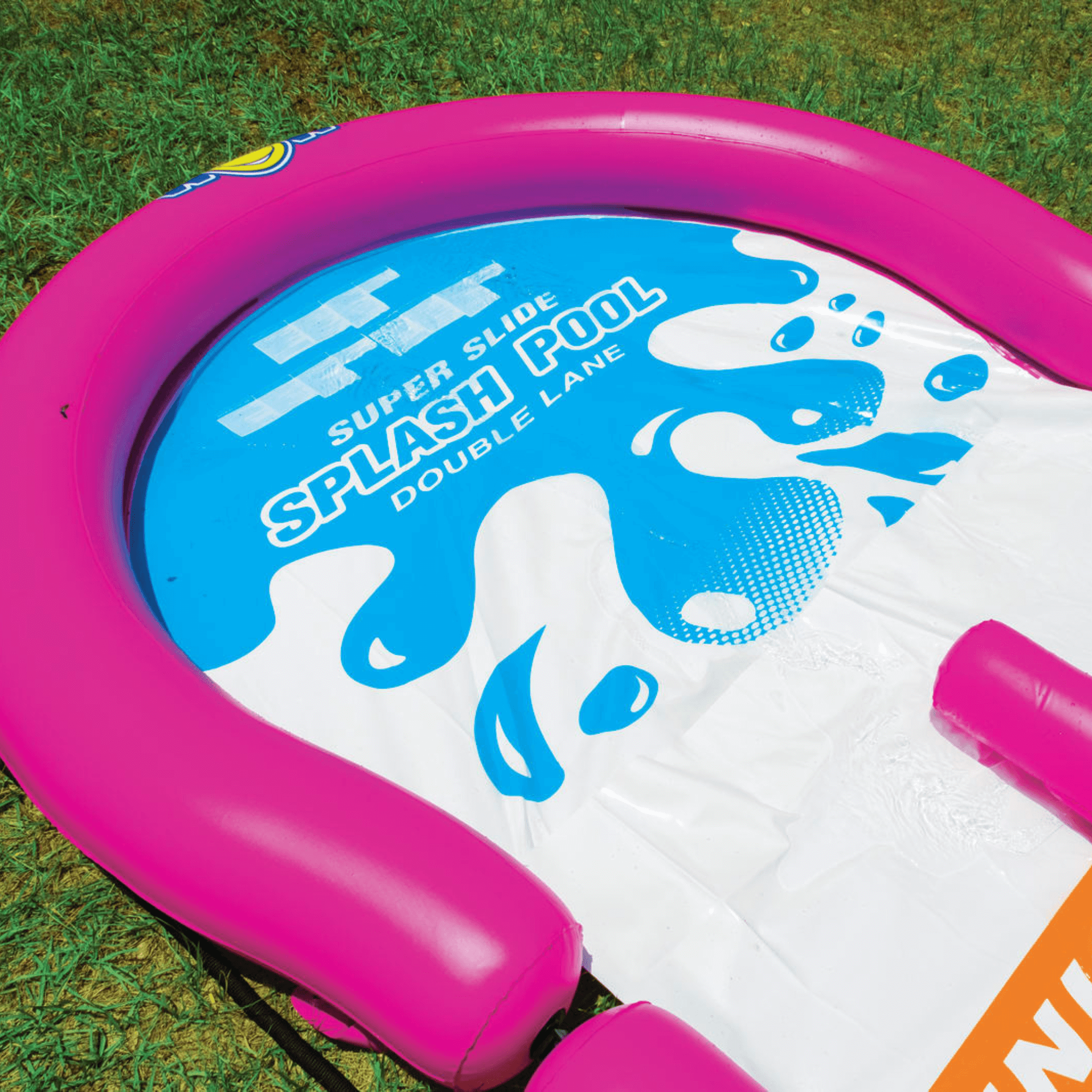 WOW Watersports Pool End for the Giant Backyard Double Lane Lawn Slide Jupiter Gear Home