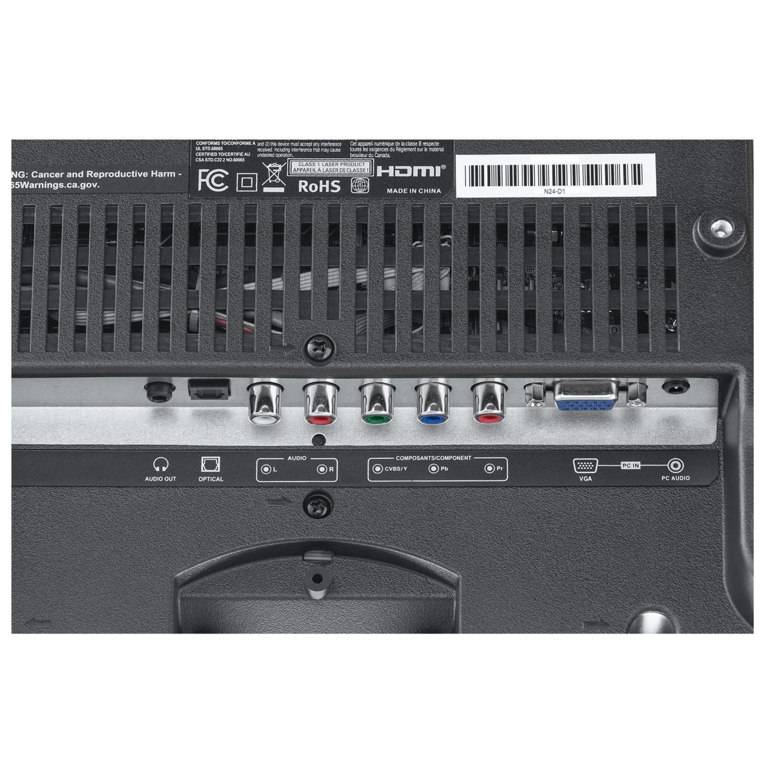 Norcent 24 Inch 720P LED HD Backlight Flat TV DVD Combo with Multimedia Access Jupiter Gear Home