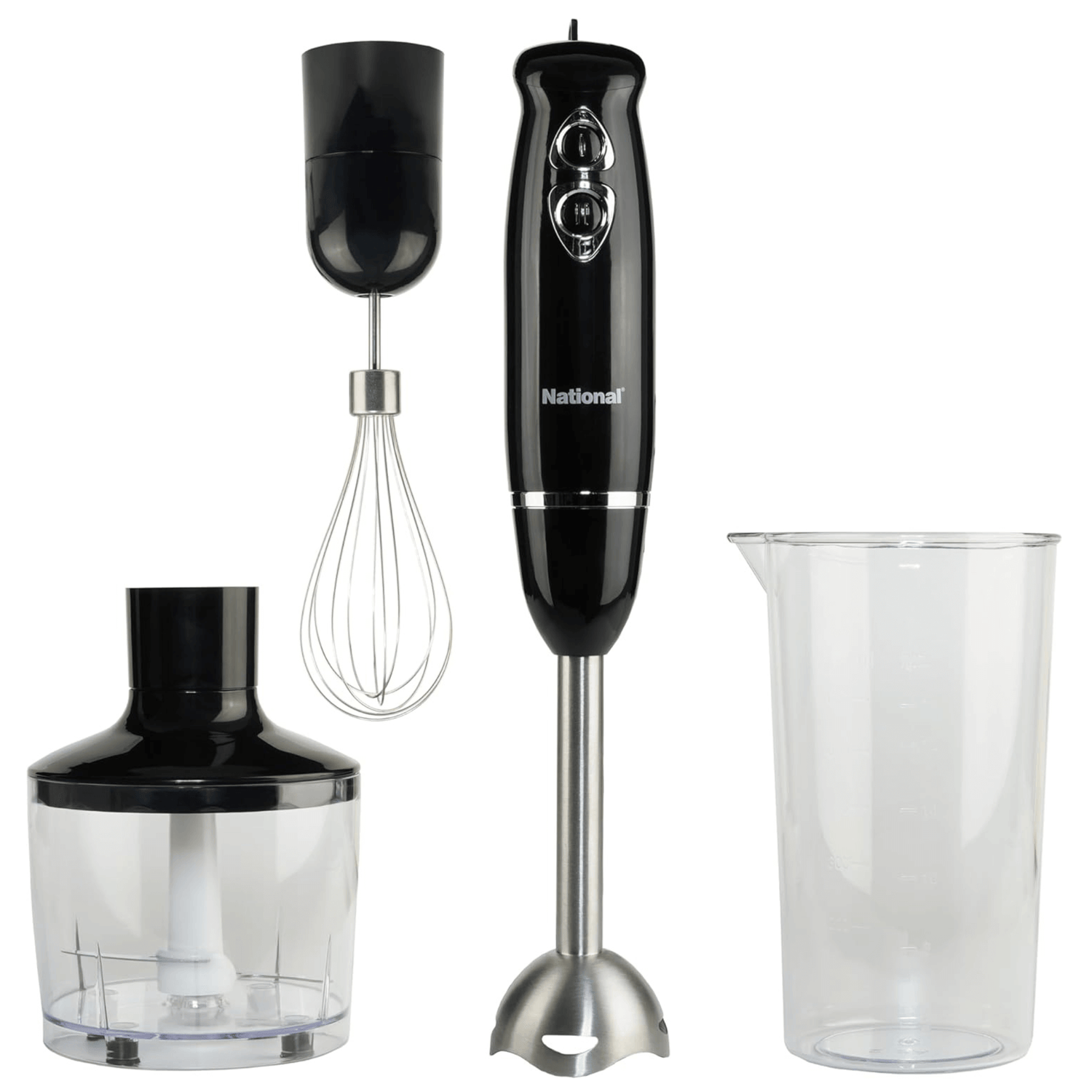 Supersonic National Multi-Purpose 4-in-1 Immersion Hand Blender Jupiter Gear Home