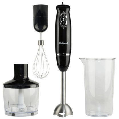 Supersonic National Multi-Purpose 4-in-1 Immersion Hand Blender Jupiter Gear Home