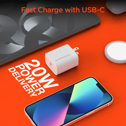 HyperGear 20W USB-C PD Wall Charger Jupiter Gear Home