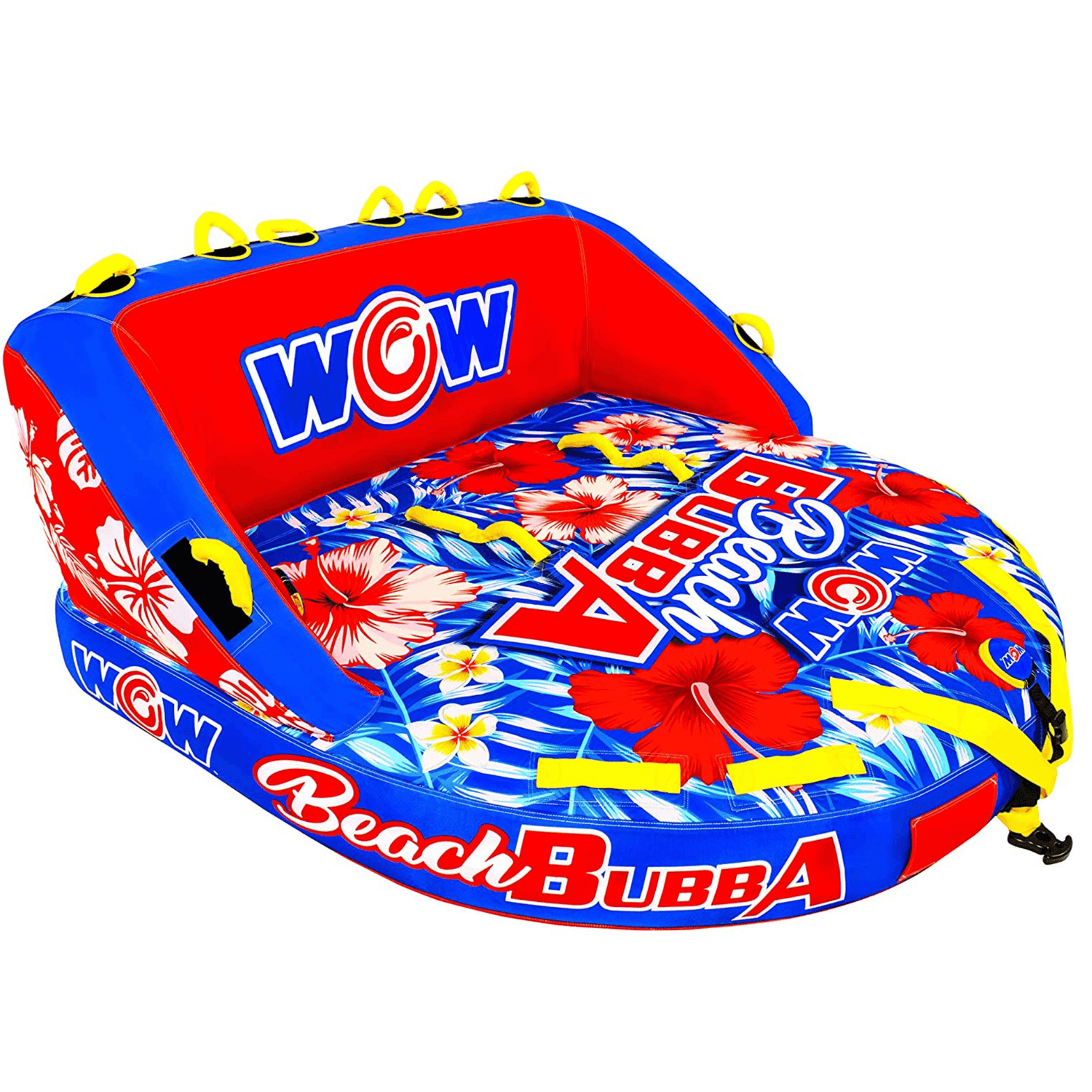 WOW Watersports Beach Bubba 3 Person 3P Towable w Webbing Foam Handles Jupiter Gear Home