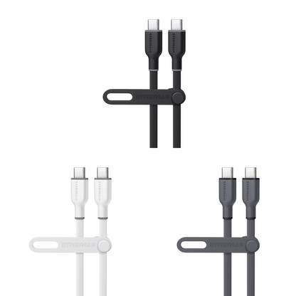 HyperGear Flexi PRO USB-C to USB-C Cable 10ft Jupiter Gear Home