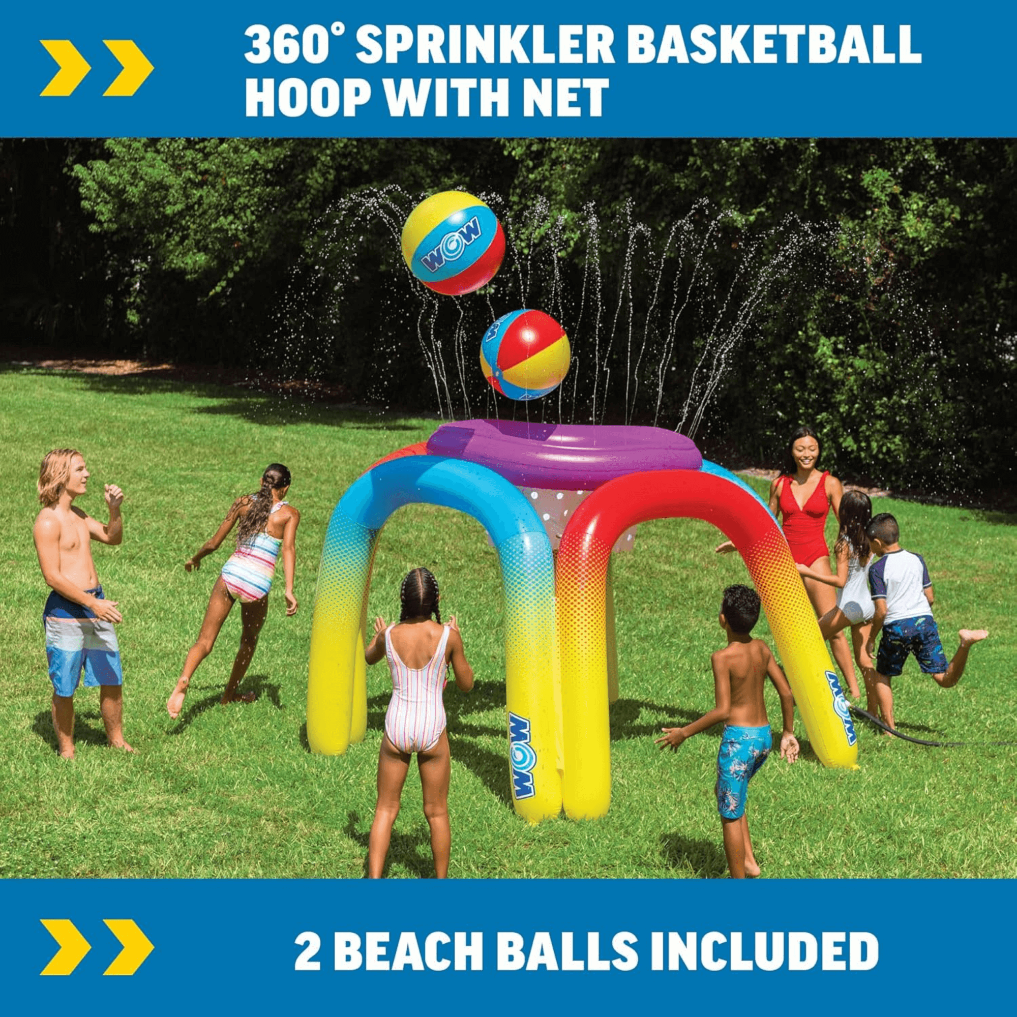 WOW Watersports Giant Jam 6ft Sprinkler Game Jupiter Gear Home