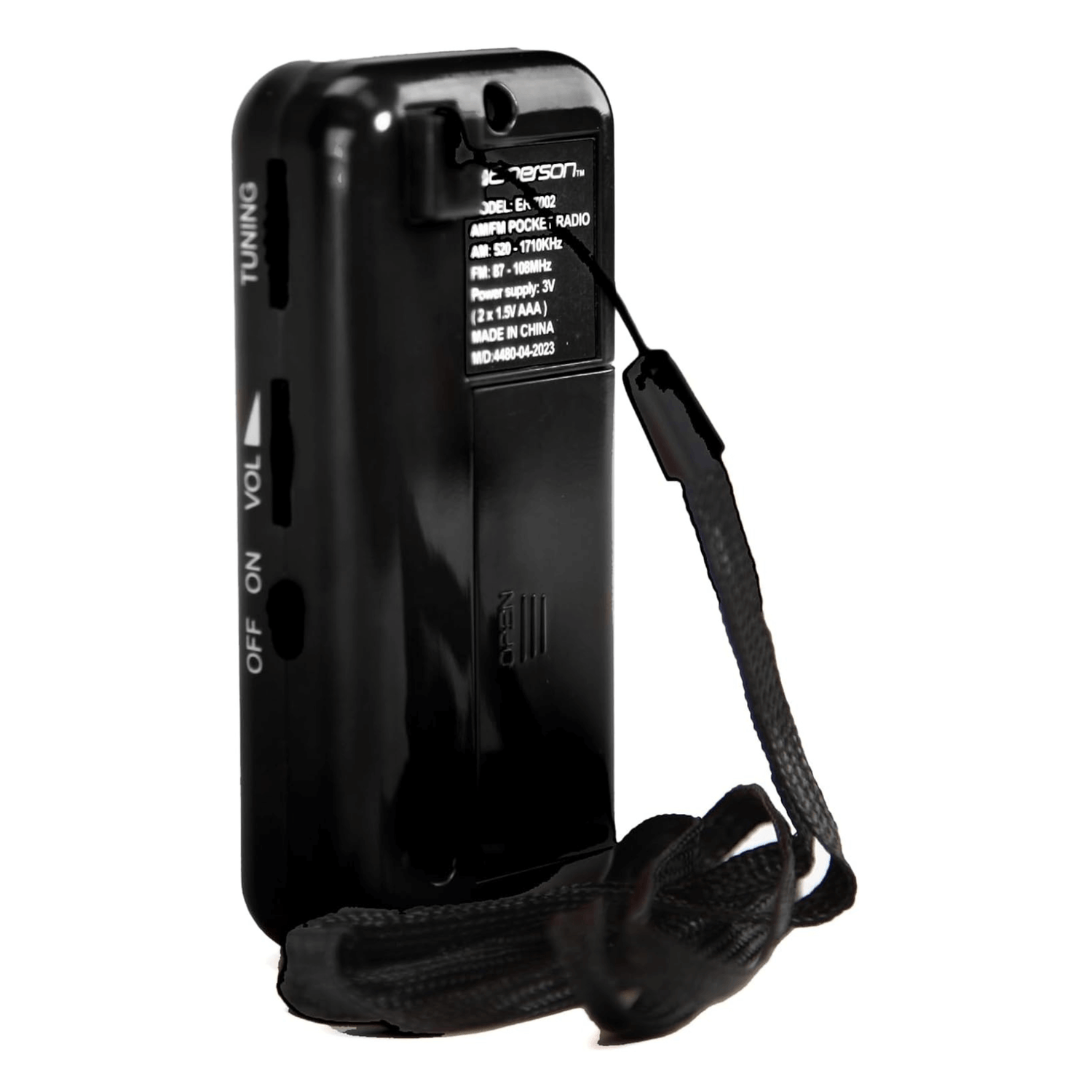 Emerson Portable AMFM Radio with Earbuds and Wide Frequency Range of Stations Jupiter Gear Home