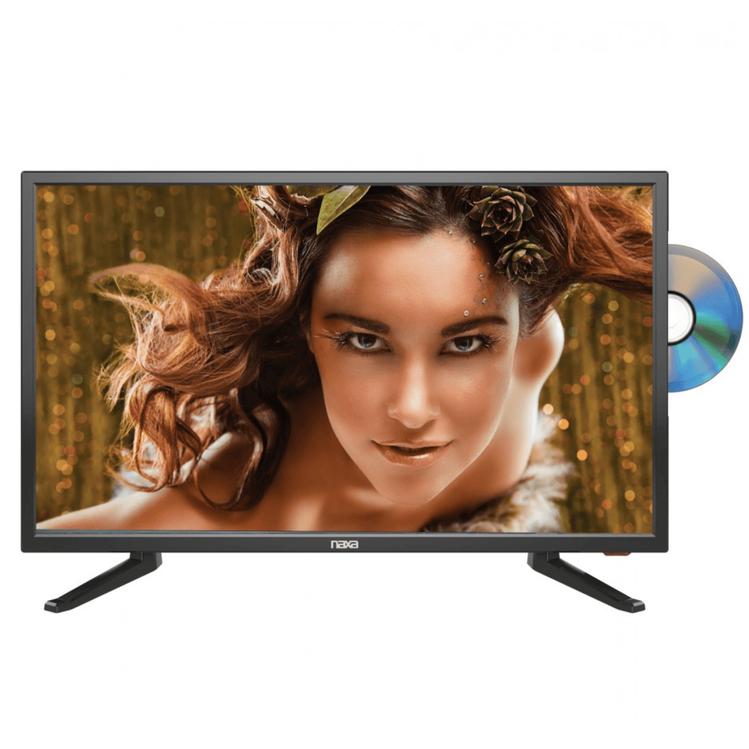 Naxa 24" 12V ACDC LED HD Television with DVD Player - Refurbished Jupiter Gear Home