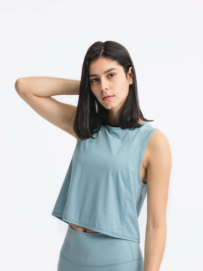 JupiterGear Round-Neck Cropped Tank Jupiter Gear Home